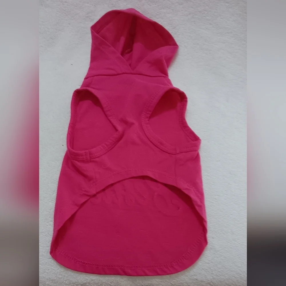 3/10 NEW Dog Shirt Mama's Bestie Hot Pink XS